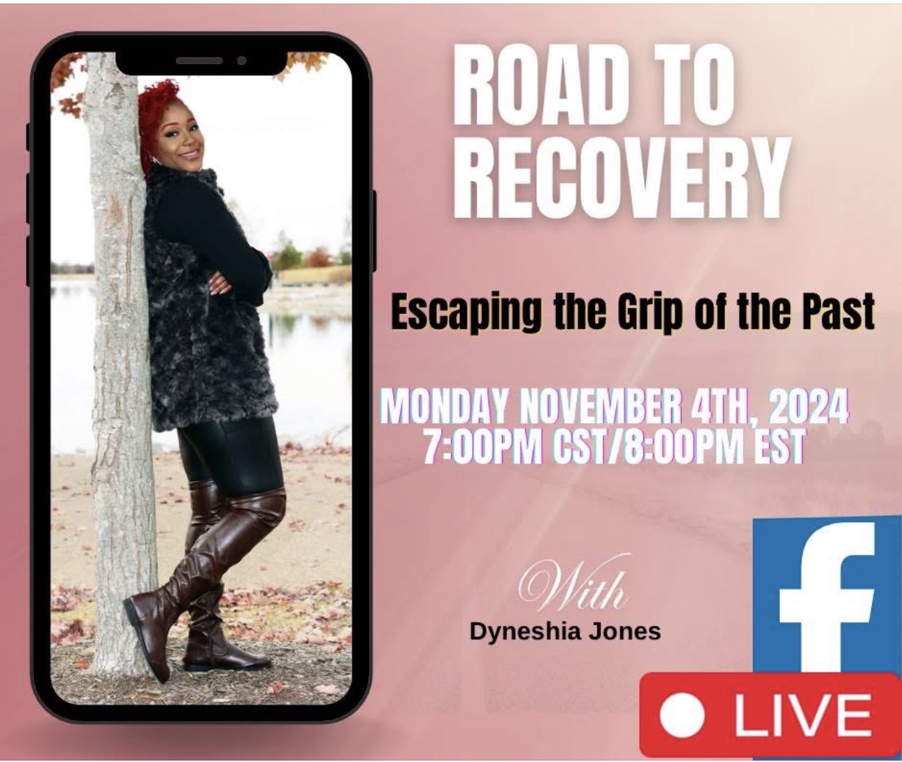 Road to Recovery flyer